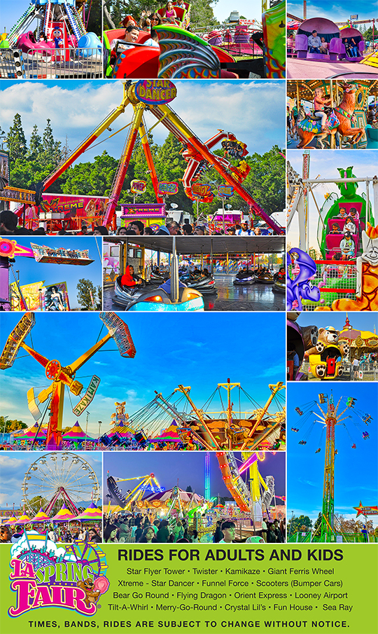 LA Spring Fair Unlimited Carnival Rides