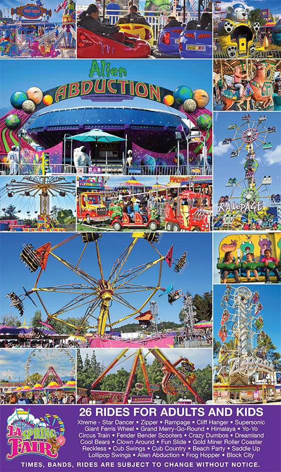 LA Spring Fair Unlimited Carnival Rides